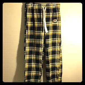 NWOT UNIV OF MO MIZZOU TIGERS LOUNGE PAJAMA PANTS